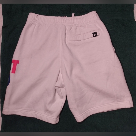 Vintage NIKE JUST DO IT Pete Sampras 90s Athletic Cotton White Sweat Shorts - Picture 7 of 13